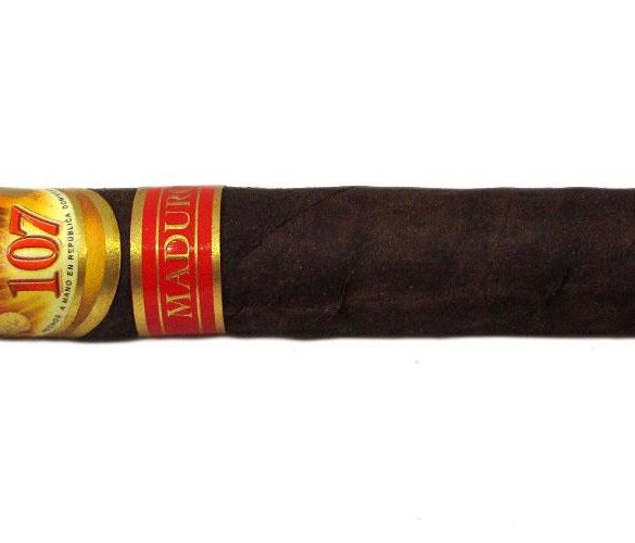 Blind Cigar Review: La Aurora | 107 Maduro Lancero "Bow Tie"