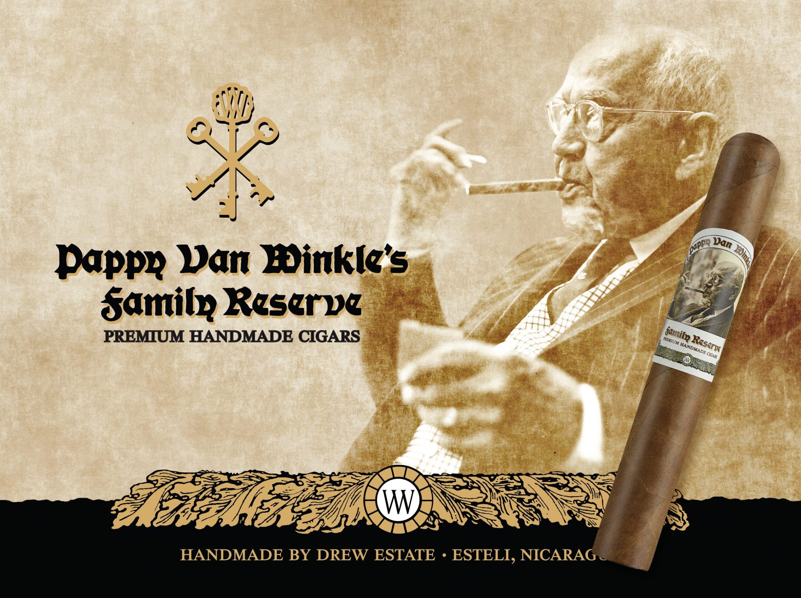 Cigar News: Drew Estate Announces “Pappy Van Winkle’s Family Reserve” Cigar