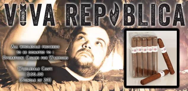 Cigar News: Viva Republica Announces Limited-Edition Fundraising Cigar