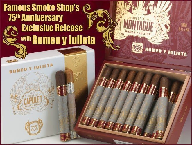 Cigar News: Famous Smoke Announces Exclusive Romeo y Julietas