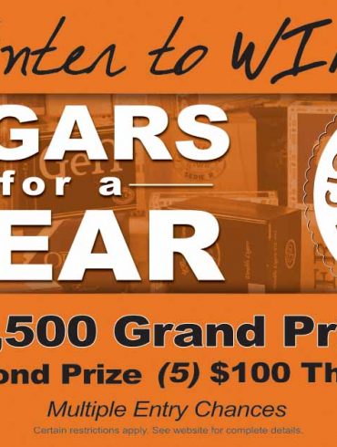 Sponsored Article: CigarPlace.biz $2500 Cigars for a Year Giveaway