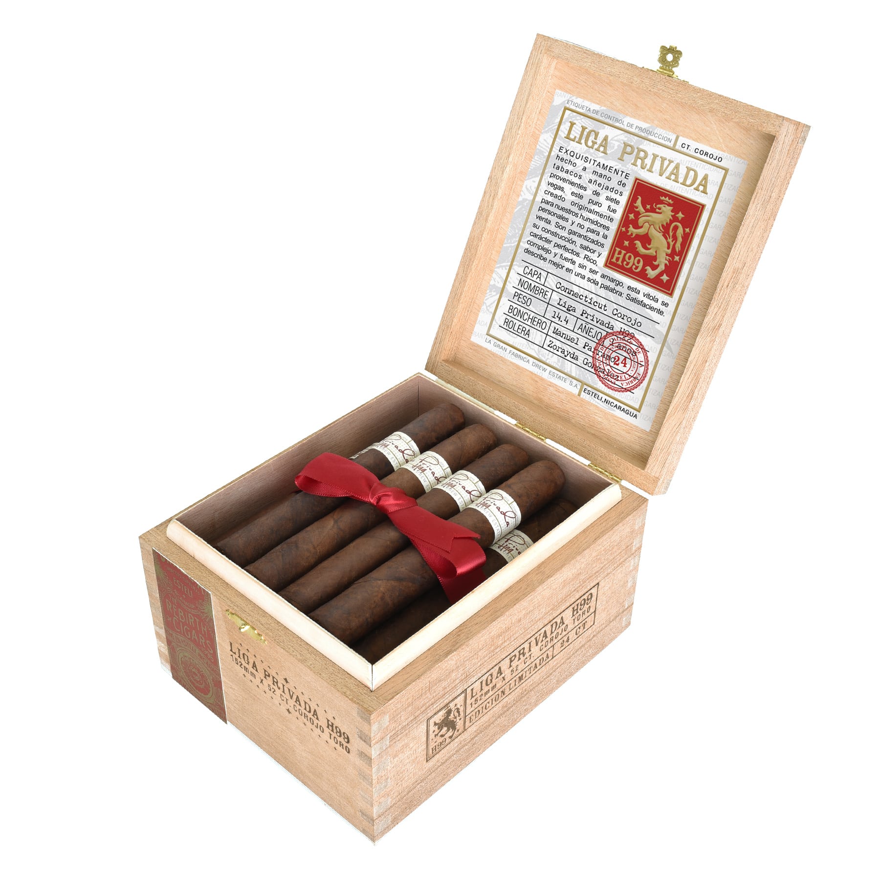 Cigar News: Drew Estate Introduces Liga Privada H99 Connecticut Corojo -  Blind Man's Puff