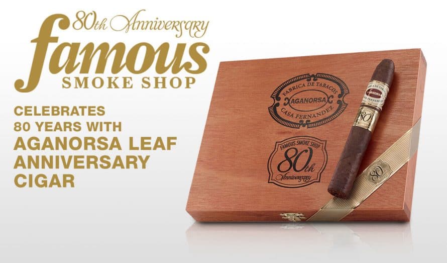 Cigar News: Aganorsa Leaf Announces Famous Smoke Exclusive 80th Anniversary