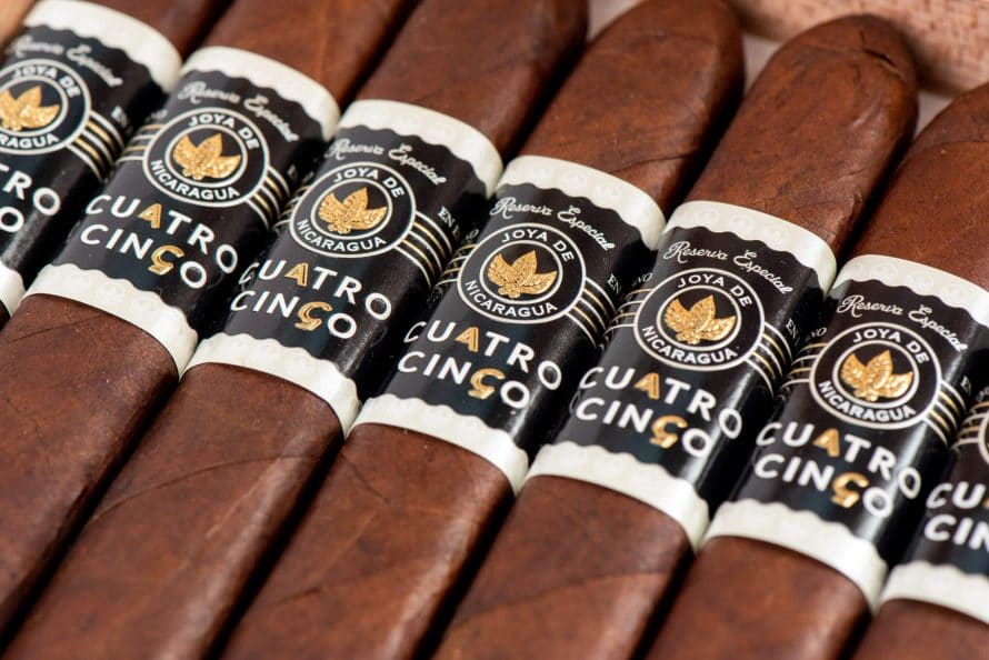 Cigar News: Joya de Nicaragua Announces Cuatro Cinco Belicoso Exclusive to Drew Diplomat