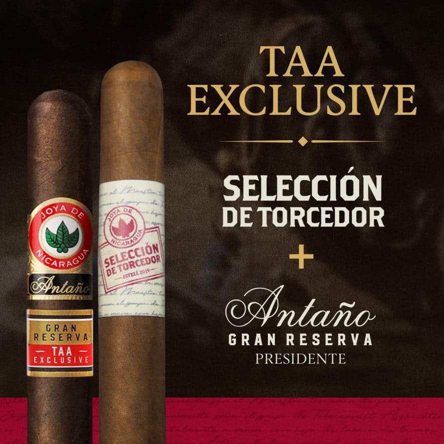 Cigar News: Joya de Nicaragua Antaño Gran Reserva Presidente and Selección de Torcedor Arrive in Stores
