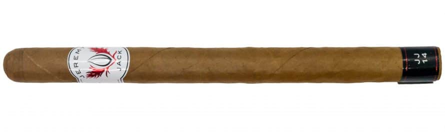 Jeremy Jack Cigars debuted at the 2017 IPCPR trade show with 5 lines. One of those was the JJ14. One year later the company announced they would be offering that blend in a Lancero. The cigar itself measures 7 1/2 x 40 and costs $9. The blend uses an Ecuadorian Connecticut wrapper and Nicaraguan Aganorsa leaf binder and fillers. Like the rest of the orignal Jeremy Jack lines, these are rolled at the Tabacos Valle de Jalapa S.A. (TABSA) factory. These come in boxes of 20.