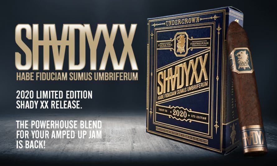 Cigar News: Drew Estate Annouces Undercrown ShadyXX Return for 2020