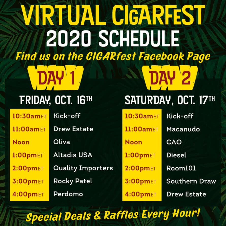 Cigar News: CIGARFest 2020 Goes Virtual