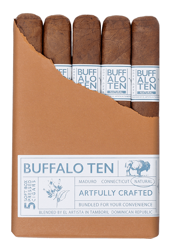 Cigar News: El Artista Announces Buffalo TEN Natural and Other Line Extensions