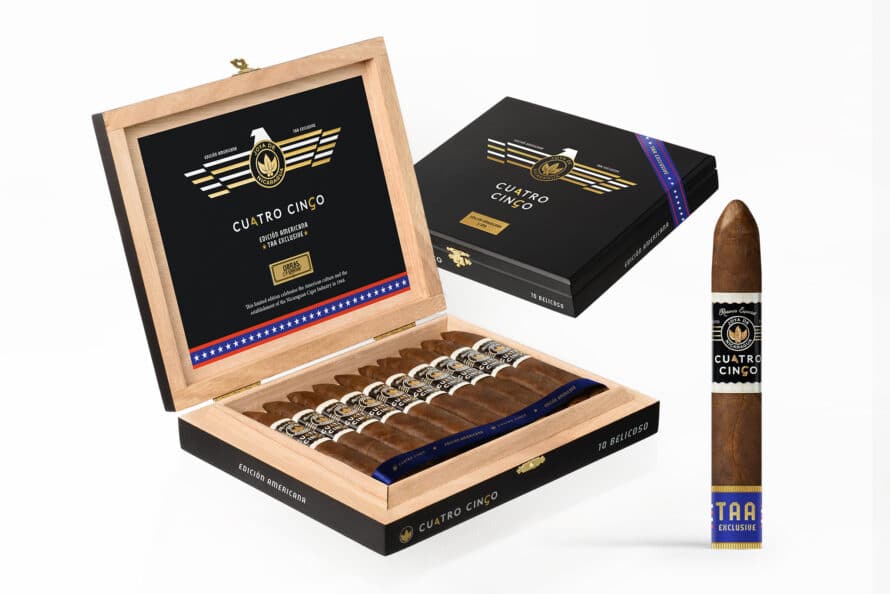 Cigar News: Joya de Nicaragua Announces  Cuatro Cinco Edición Americana TAA Exclusive