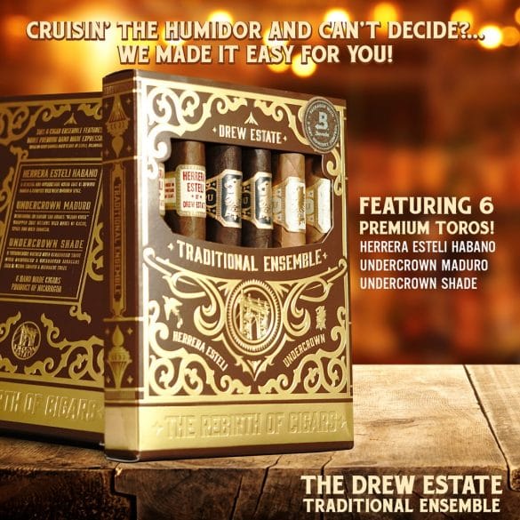 Cigar News: Drew Estate Announces Traditional Cigar 6-Pack