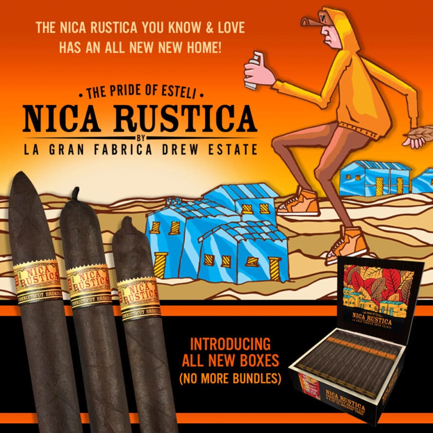 Cigar News: Drew Estate Re-Brands Nica Rustica