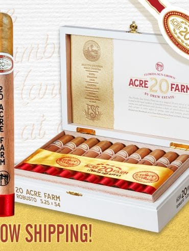 Drew Estate Ships 20 Acre Farm - Cigar News