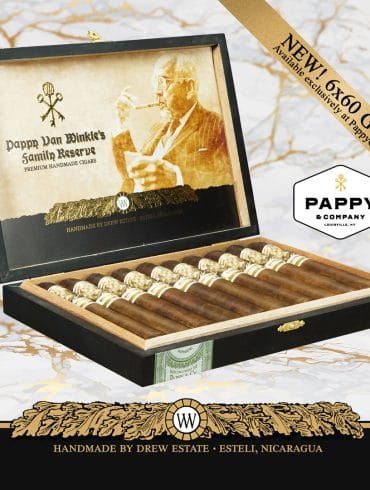 Drew Estate Adds Pappy Van Winkle Barrel Fermented Gordo - Cigar News