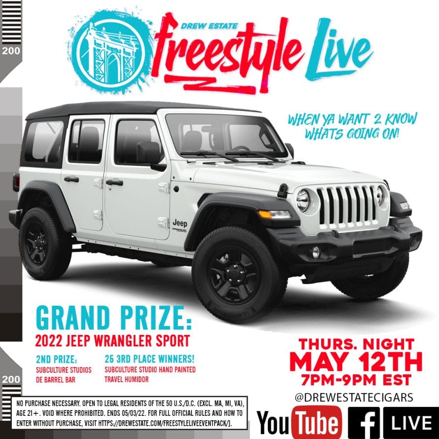 Drew Estate Announces New Freestyle Live Event Packs - Cigar News