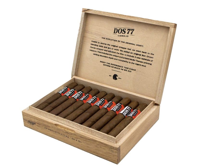Chogüí Cigars Announces Dos77 Corojo - Cigar News