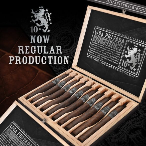 Drew Estate Expands Availability of Liga Privada 10 Aniversario - Cigar News