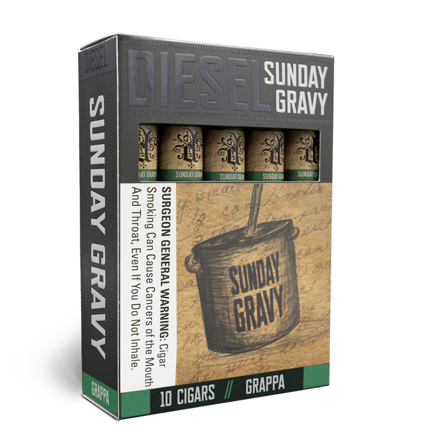 Diesel Announces Sunday Gravy Grappa - Cigar News