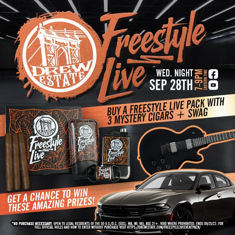 Drew Estate to Release New Brand Via Freestyle Live Event Packs - Cigar News