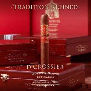 D’Crossier Announces Golden Blend Refinados - Cigar News