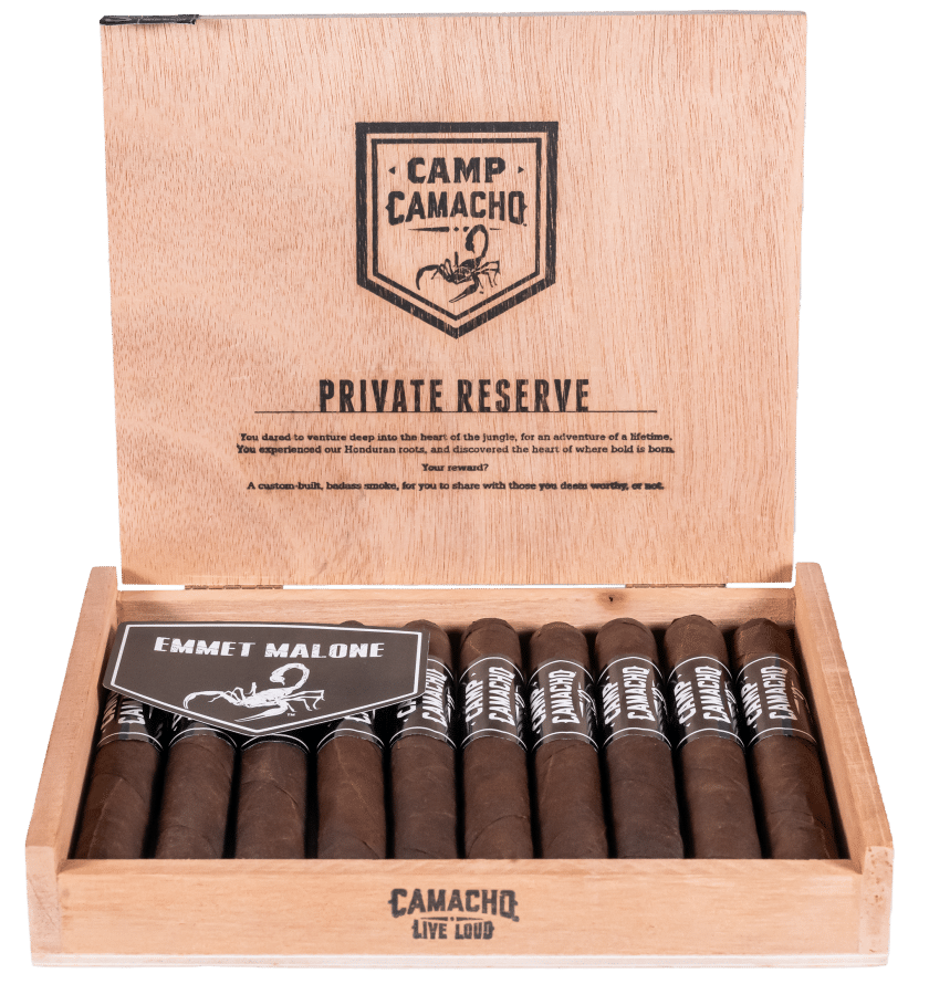 Camacho - Camp Camacho Personal Blend - Emmett Malone - Blind Cigar Review