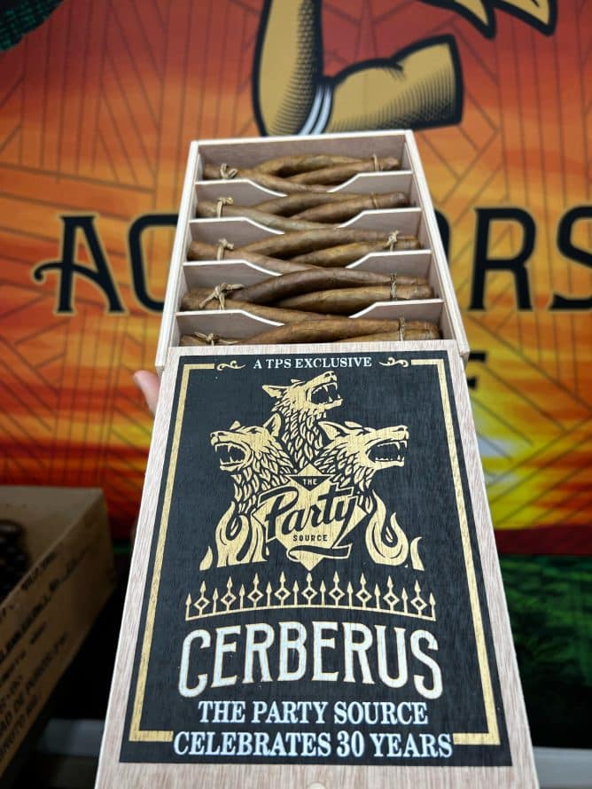 Aganorsa Leaf Unveils Guardian of the Farm Cerberus: The Party Source 30th Anniversary Culebra - Cigar News