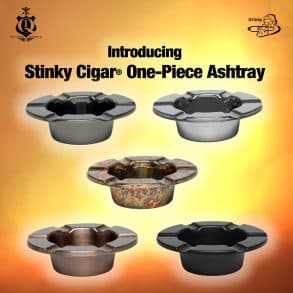 Quality Importers Announces new Stinky Cigar One-Piece Ashtray - Cigar News