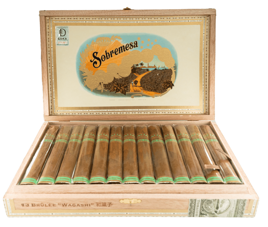 Dunbarton Tobacco & Trust Sobremesa Brûlée Wagashi - Blind Cigar Review-1