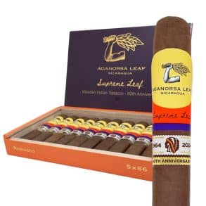 AGANORSA Leaf Launches Exclusive Gran Robusto for Wooden Indian's 60th Anniversary - Cigar News